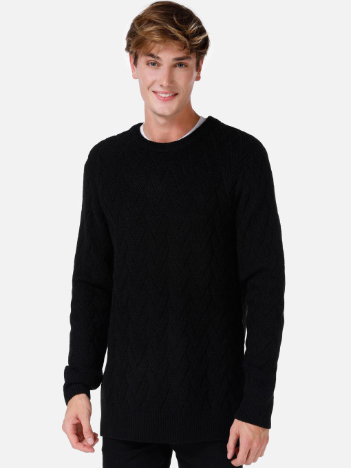 Худи и свитшоты Colin’s модель CL1064739_Q1.V1_BLK Фото