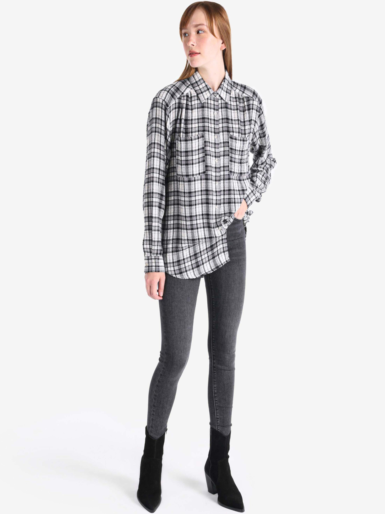 Сорочки Colin’s модель CL1065040_Q1.V1_BLK Фото