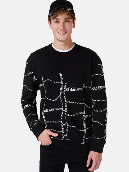 Худи и свитшоты Colin’s модель CL1066732_Q1.V1_BLK Фото