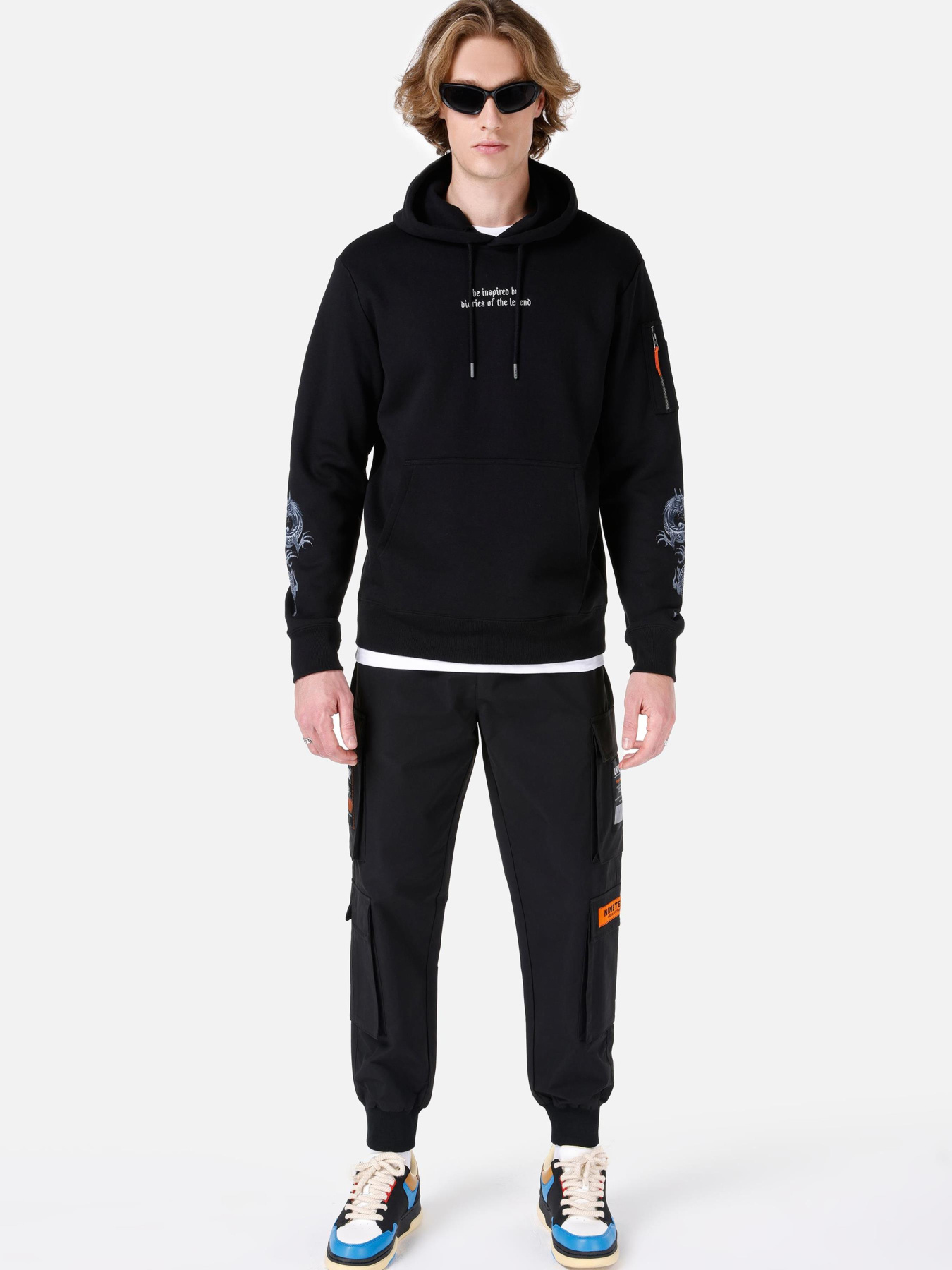 Худи и свитшоты Colin’s модель CL1067705_Q1.V1_BLK Фото