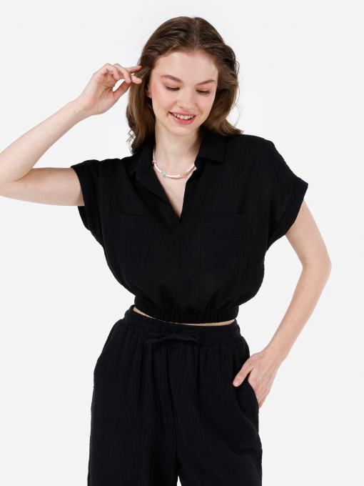 Сорочки Colin’s модель CL1068934_Q1.V1_BLK Фото