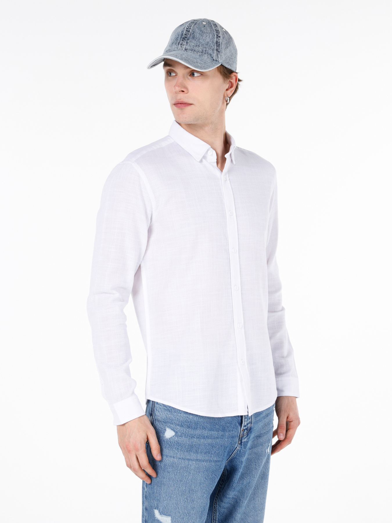 Рубашки Colin’s модель CL1066755_Q1.V1_WHT Фото