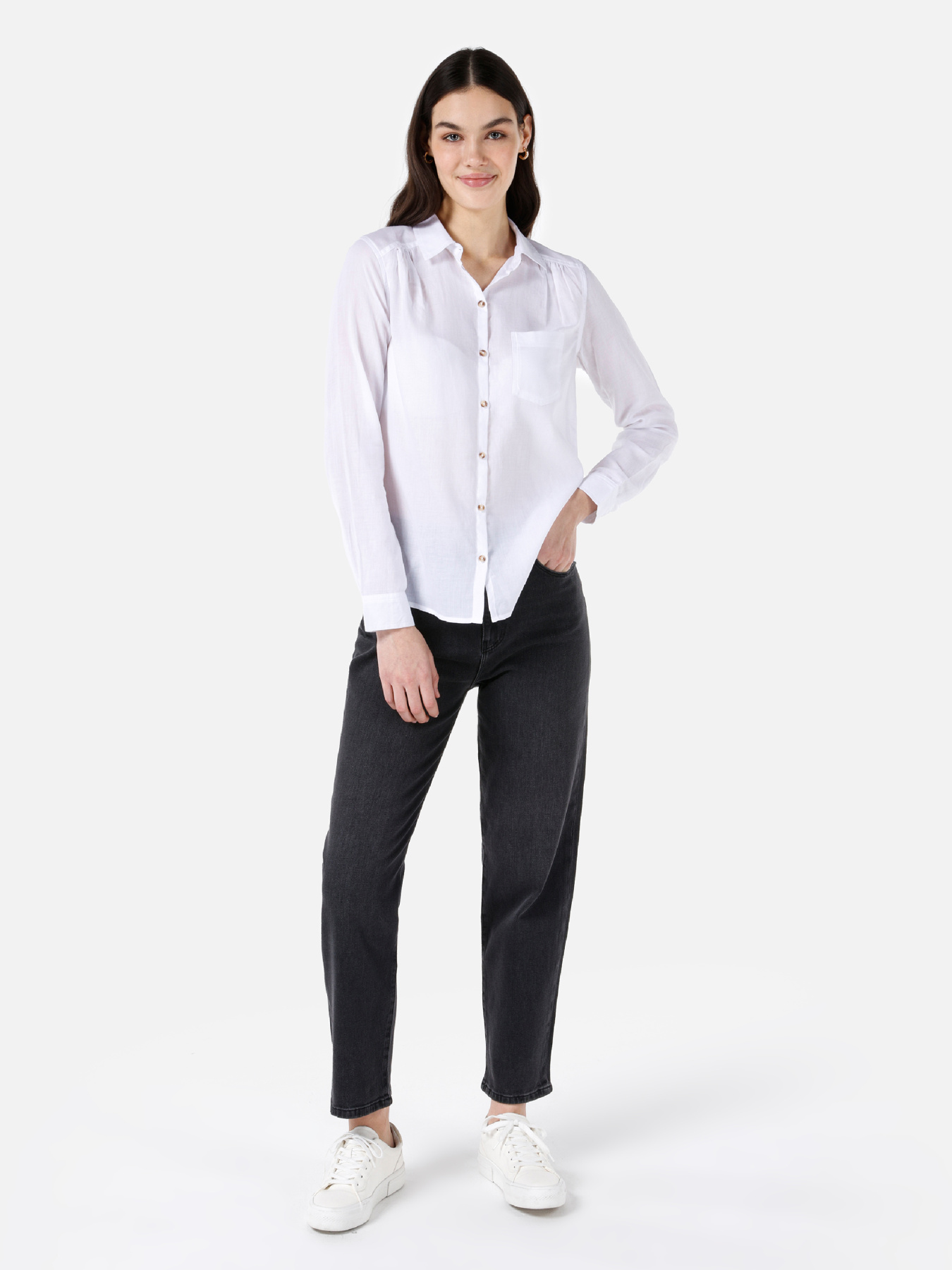 Сорочки Colin’s модель CL1068235_Q1.V1_WHT Фото