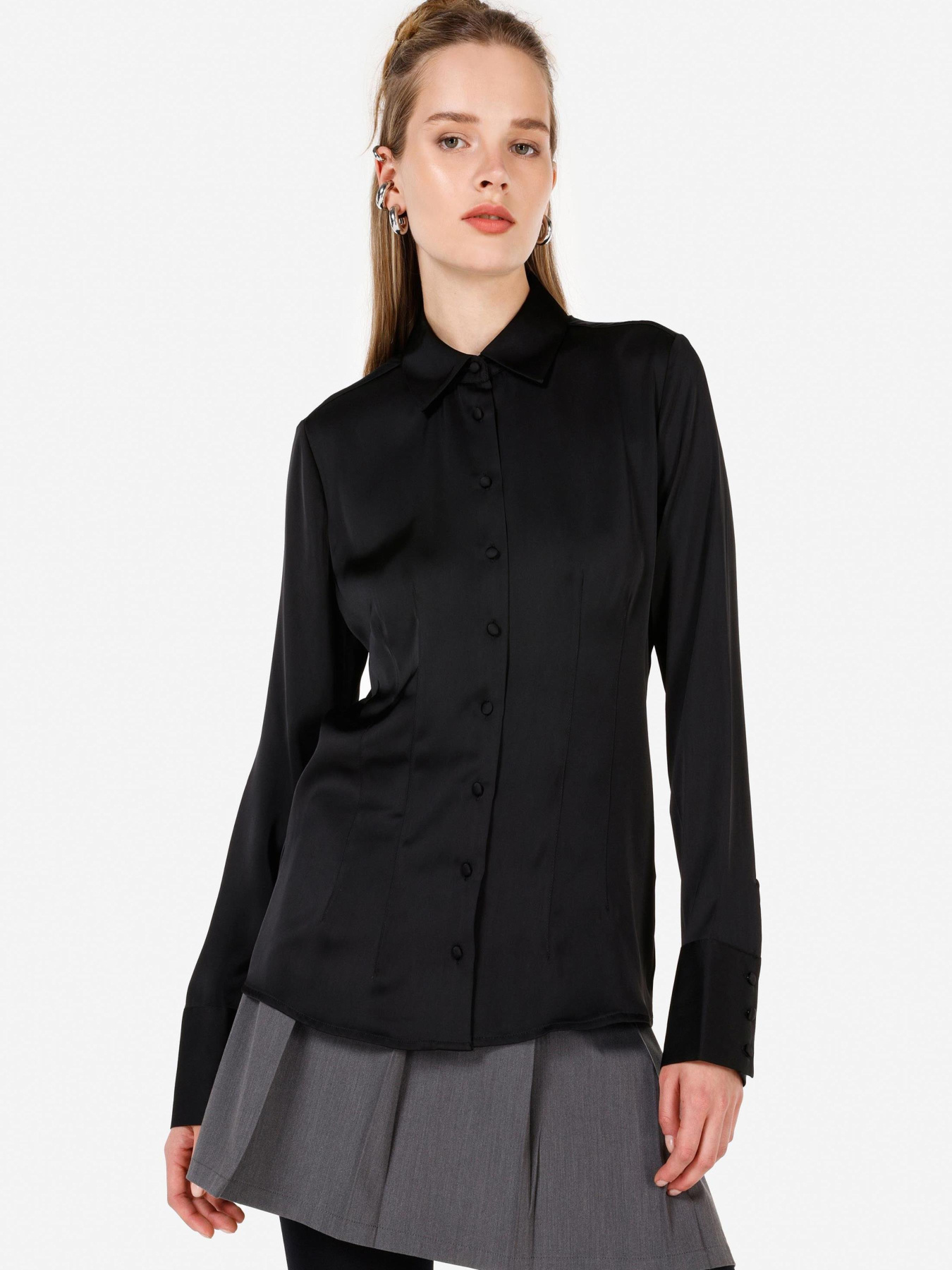 Сорочки Colin’s модель CL1070287_Q1.V1_BLK Фото