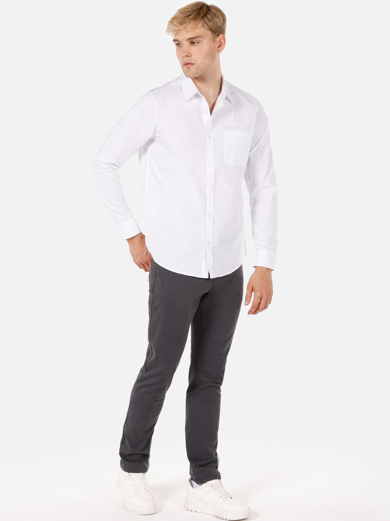 Сорочки Colin’s модель CL1070376_Q1.V1_WHT Фото