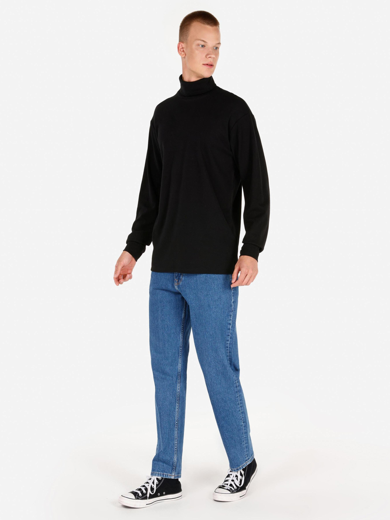 Худи и свитшоты Colin’s модель CL1066054_Q1.V1_BLK Фото