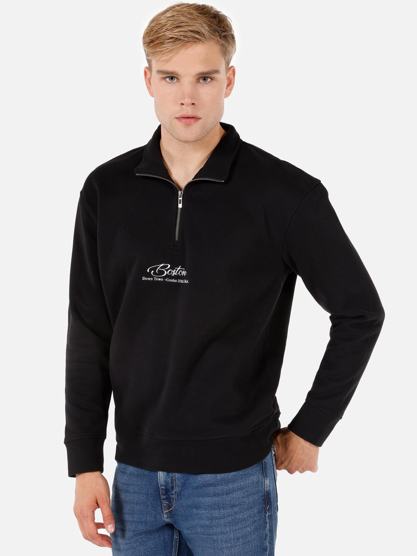 Худі та світшоти Colin’s модель CL1069945_Q1.V1_BLK Фото