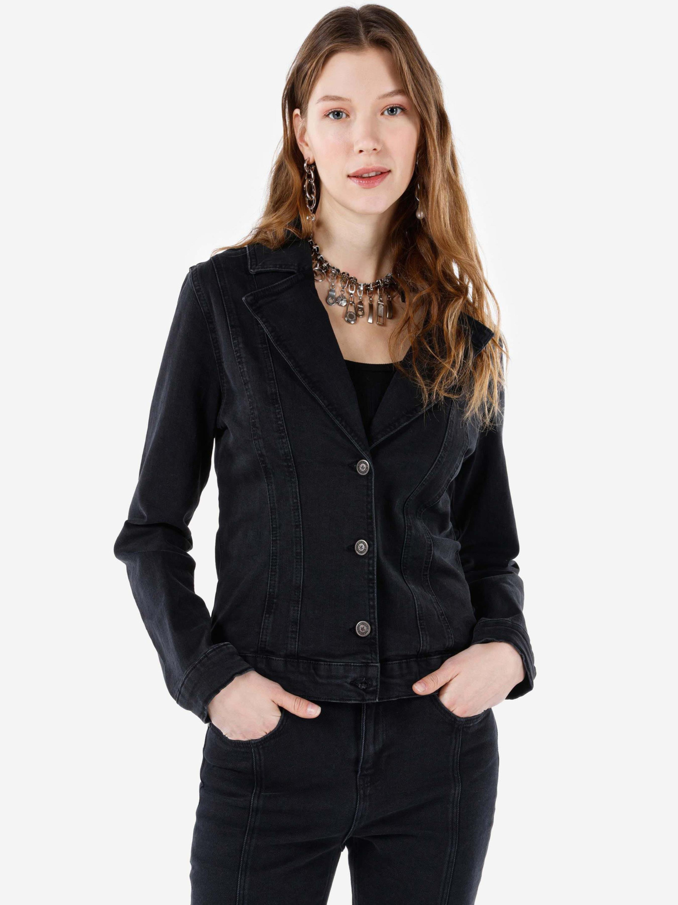 Куртки и дубленки Colin’s модель CL1067249_Q1.V1_DN09846 Фото