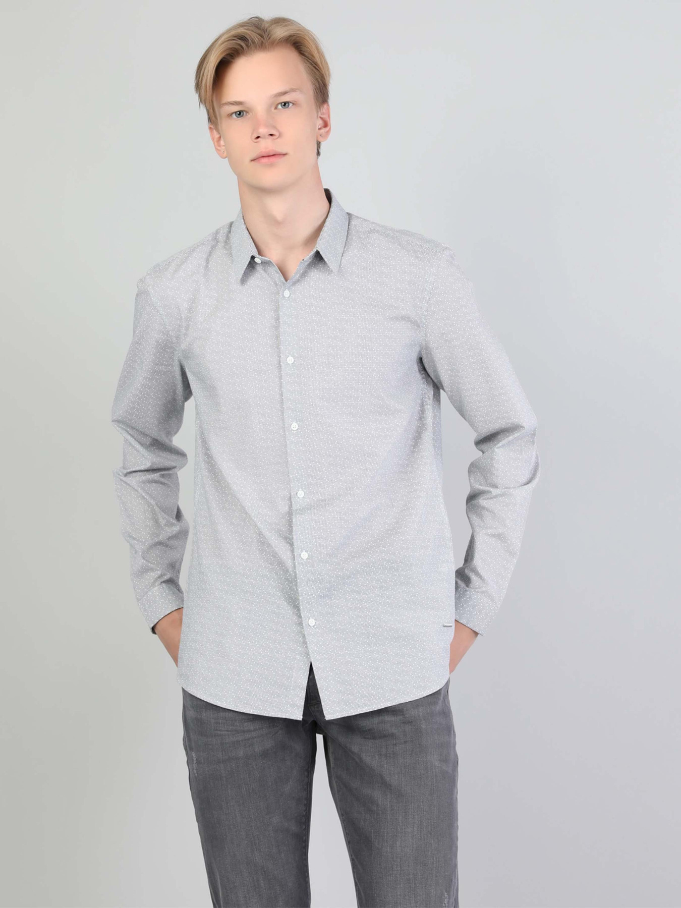 Сорочки Colin’s модель CL1044321_Q1.V1_WHT Фото