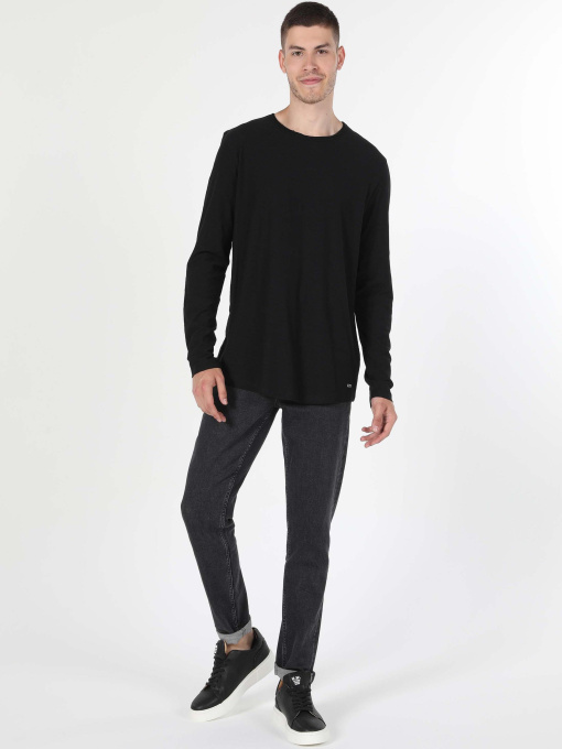 Худи и свитшоты Colin’s модель CL1051133_Q1.V1_BLK Фото