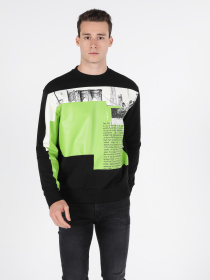 Худи и свитшоты Colin’s модель CL1051618_Q1.V1_BLK Фото