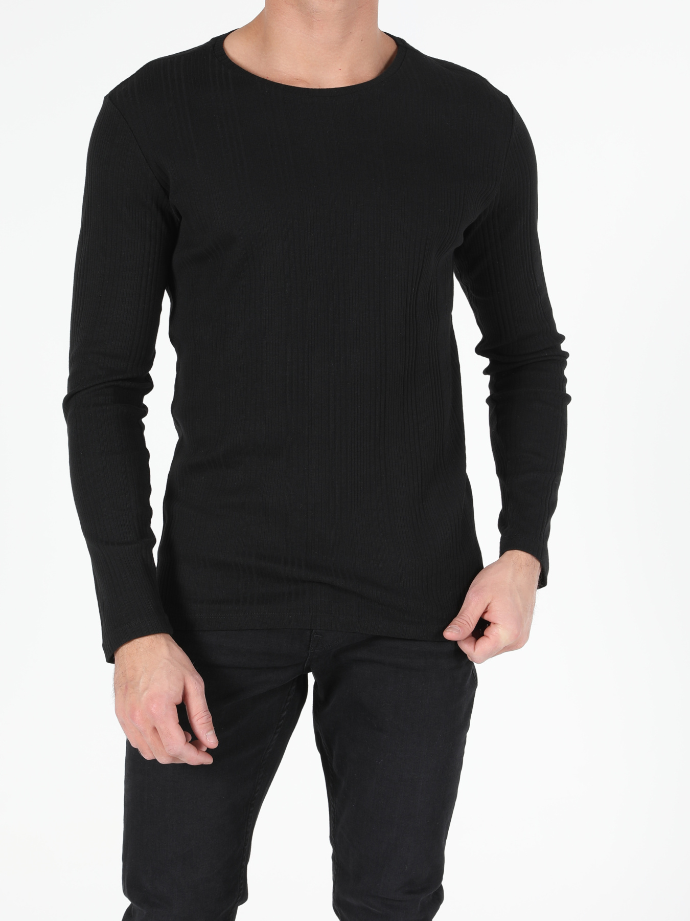 Худи и свитшоты Colin’s модель CL1050230_Q1.V1_BLK Фото
