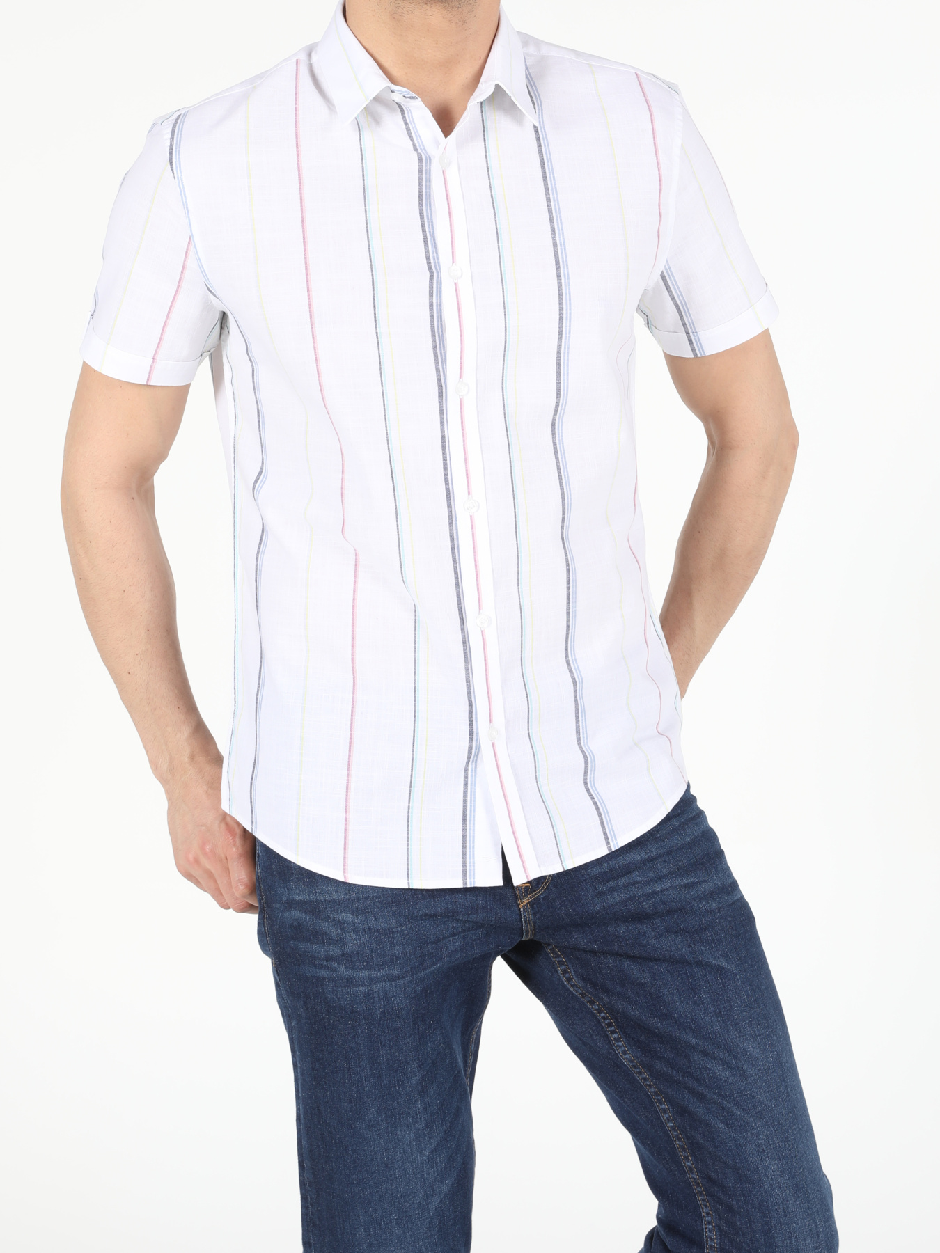 Рубашки Colin’s модель CL1053985_Q1.V1_WHT Фото