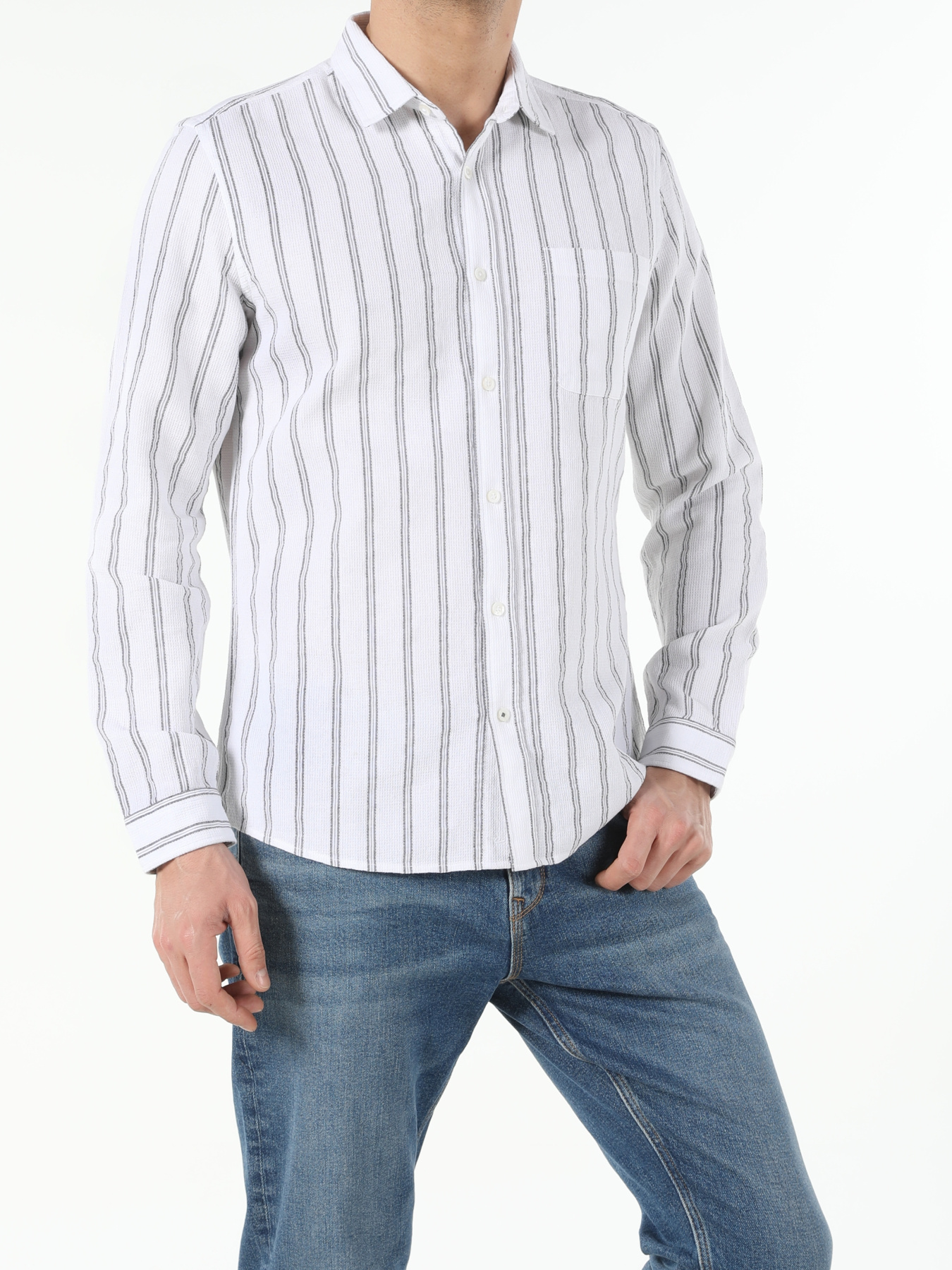 Сорочки Colin’s модель CL1053804_Q1.V1_WHT Фото