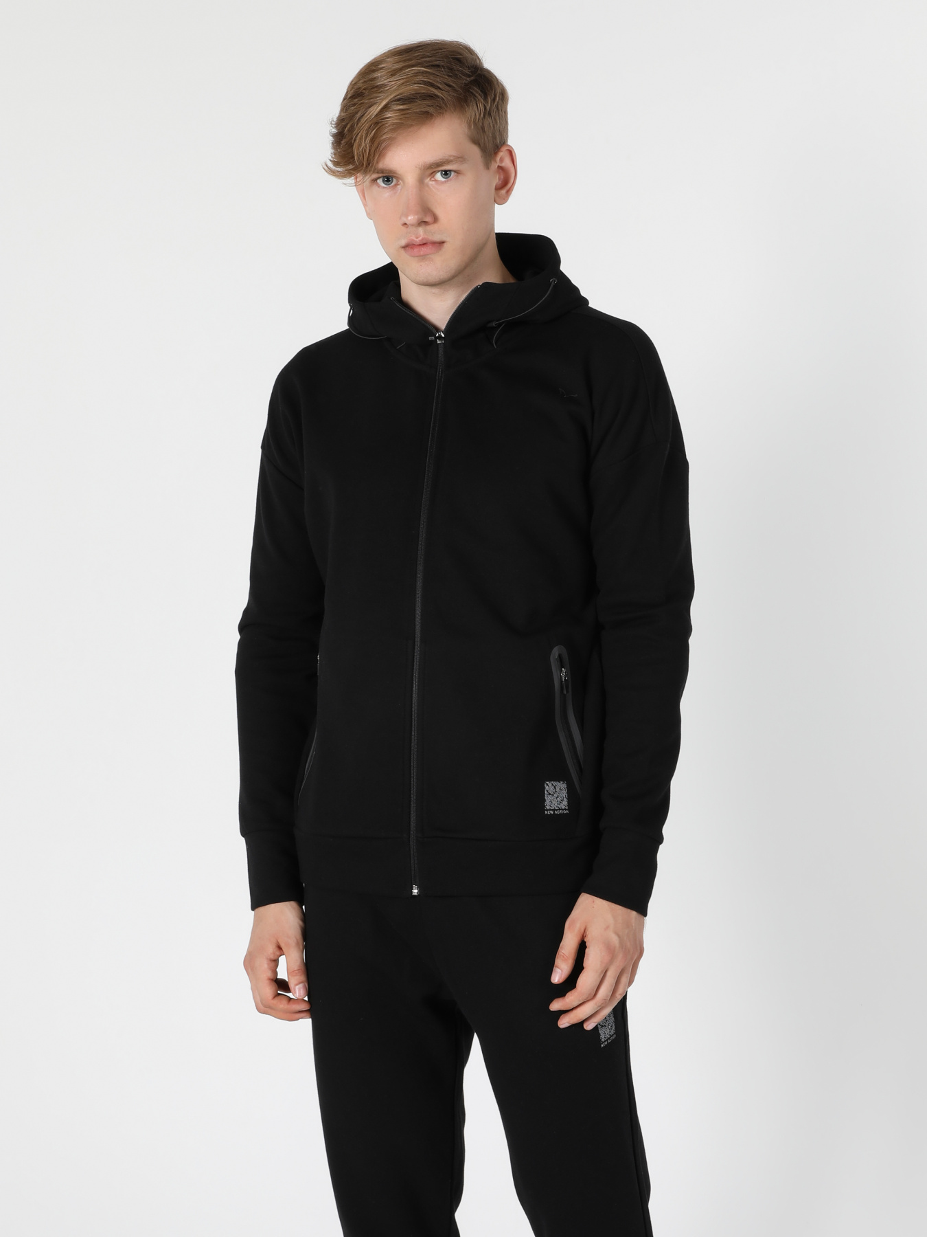 Худи и свитшоты Colin’s модель CL1054842_Q1.V1_BLK Фото