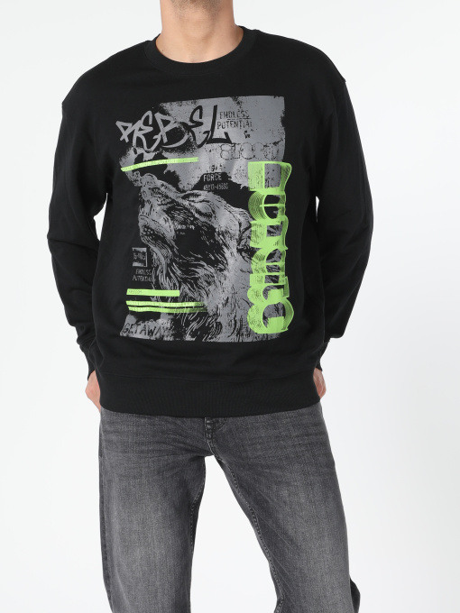 Худи и свитшоты Colin’s модель CL1054845_Q1.V1_BLK Фото