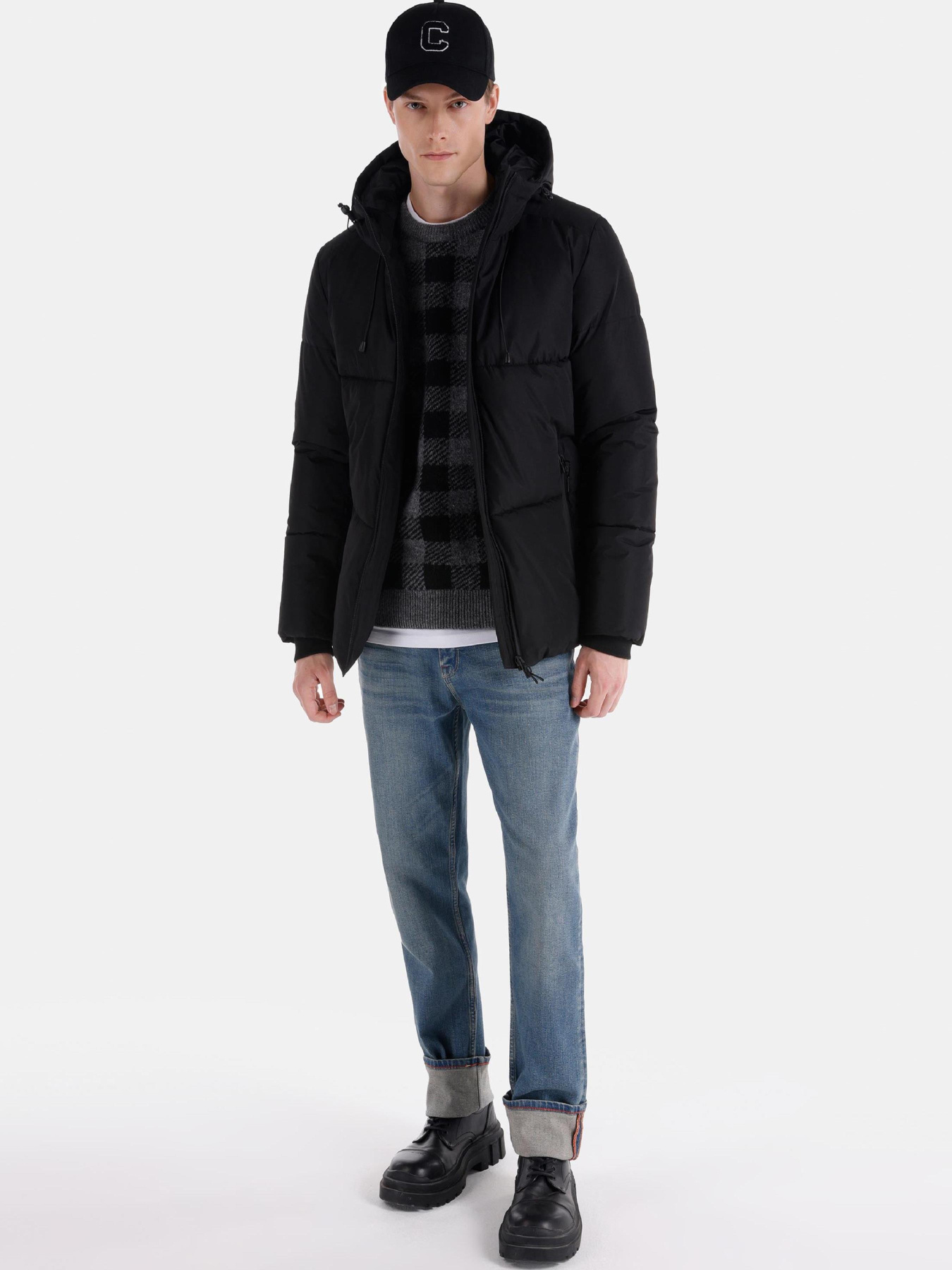 Куртки та дублянки Colin’s модель CL1055676_Q1.V1_BLK Фото