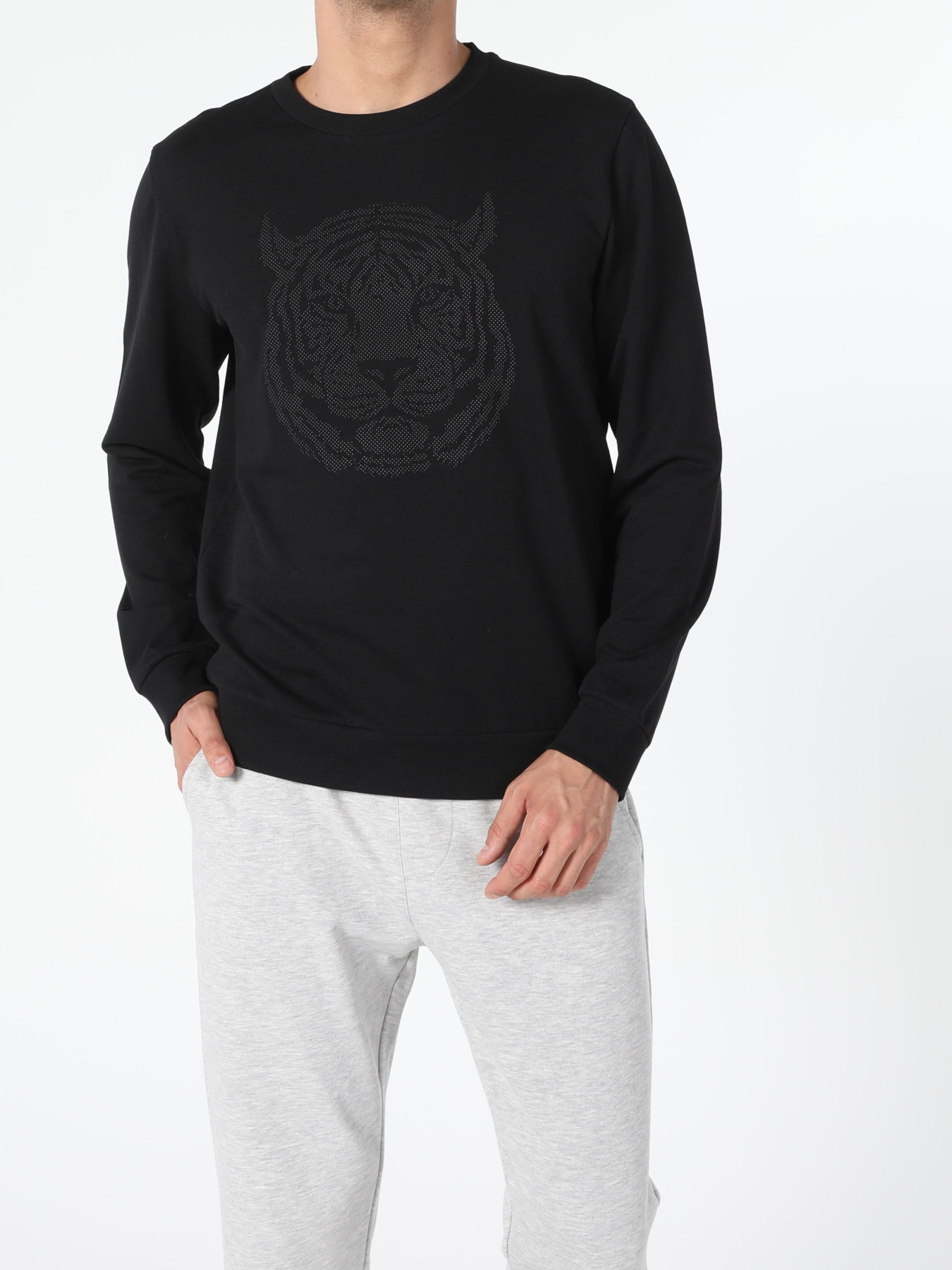 Худи и свитшоты Colin’s модель CL1055796_Q1.V1_BLK Фото