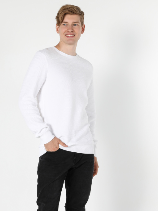 Худи и свитшоты Colin’s модель CL1056030_Q1.V1_WHT Фото