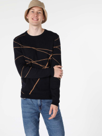 Худи и свитшоты Colin’s модель CL1056680_Q1.V1_BLK Фото