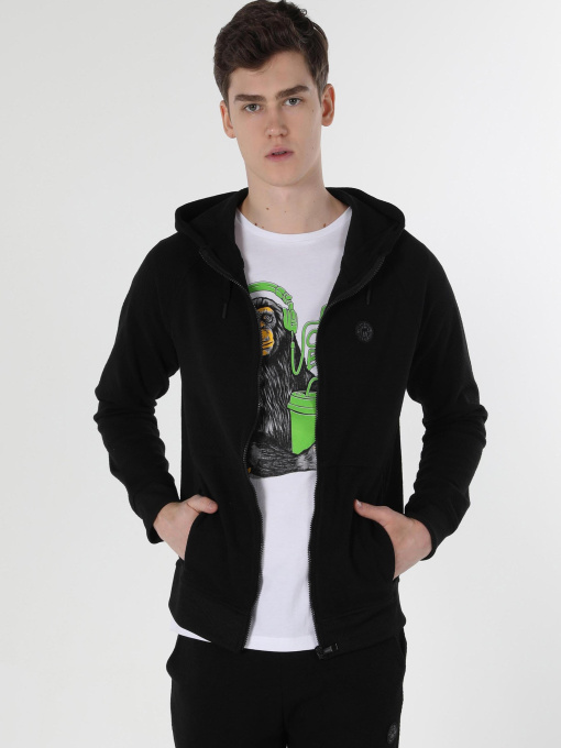 Худи и свитшоты Colin’s модель CL1056951_Q1.V1_BLK Фото