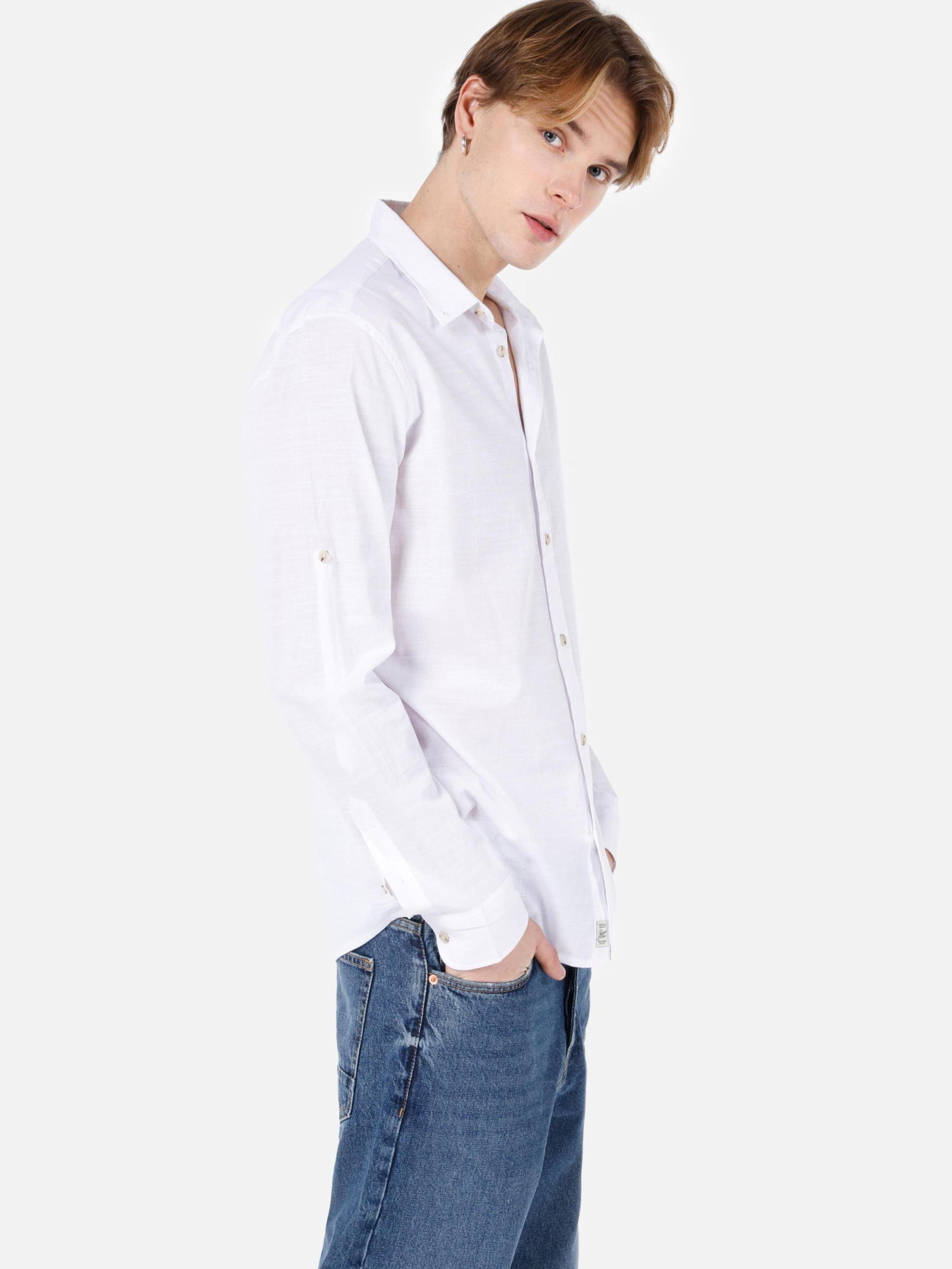 Рубашки Colin’s модель CL1058567_Q1.V1_WHT Фото