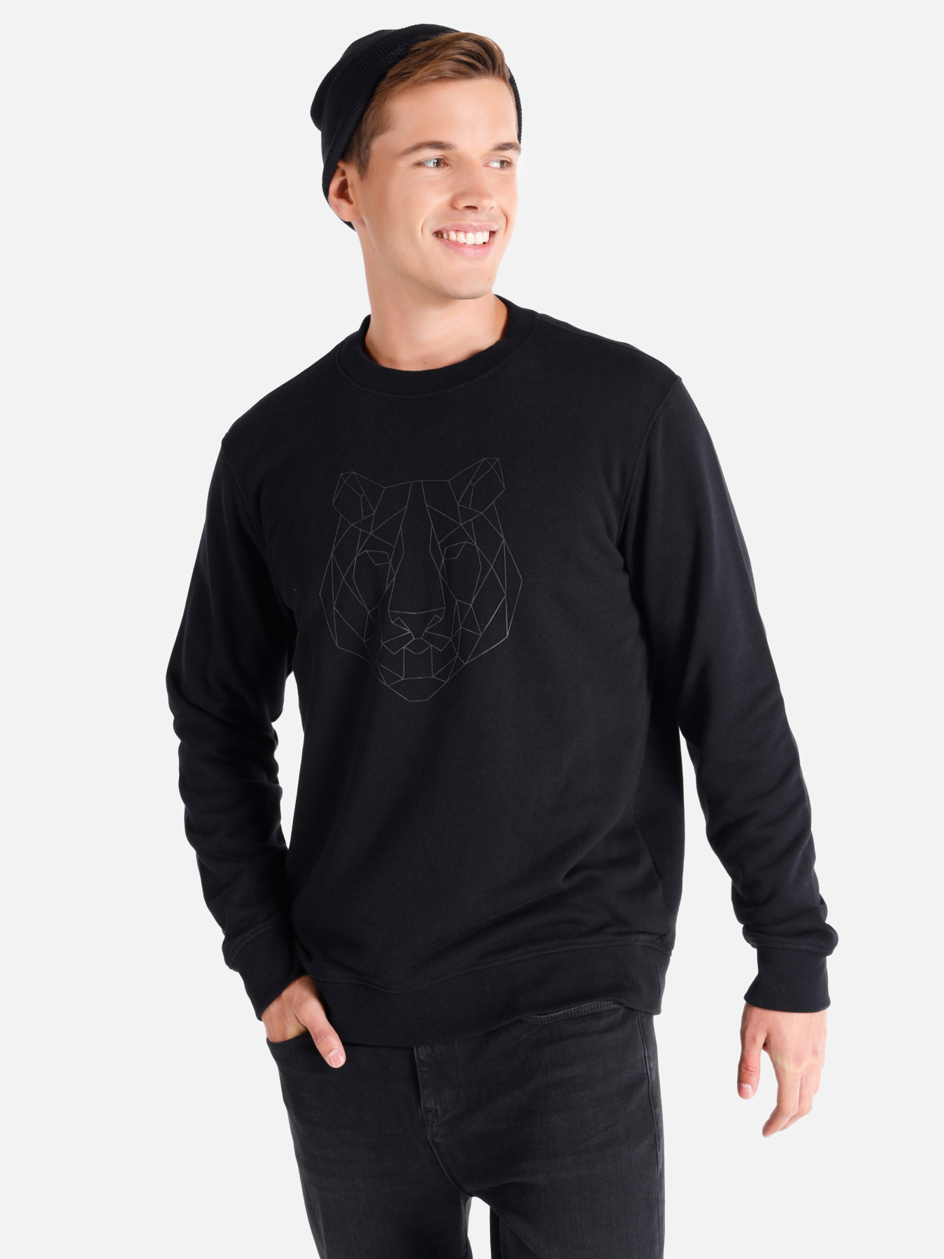 Худи и свитшоты Colin’s модель CL1065687_Q1.V1_BLK Фото