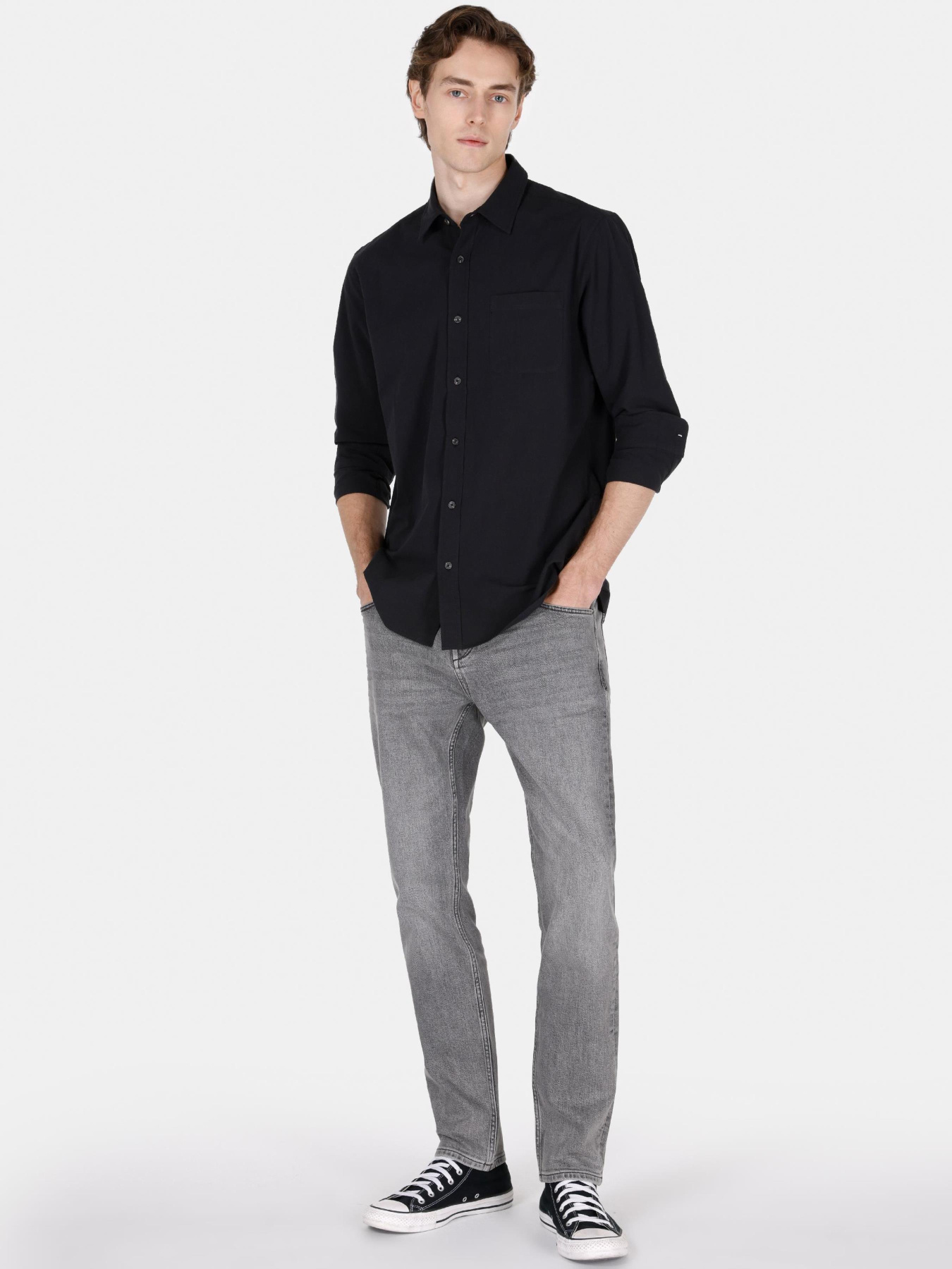 Сорочки Colin’s модель CL1073761_Q1.V1_BLK Фото
