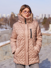 Куртки та дублянки MilaNova модель Куртка К-320 капучино Фото