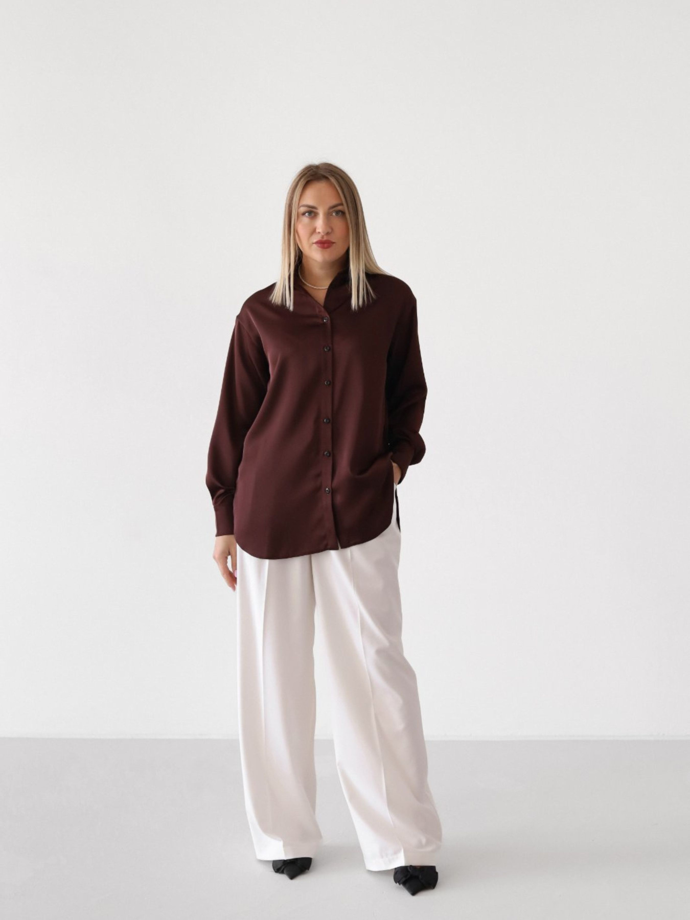 Рубашки Lilove модель 285 Рубашки Lilove модель 285 Фото