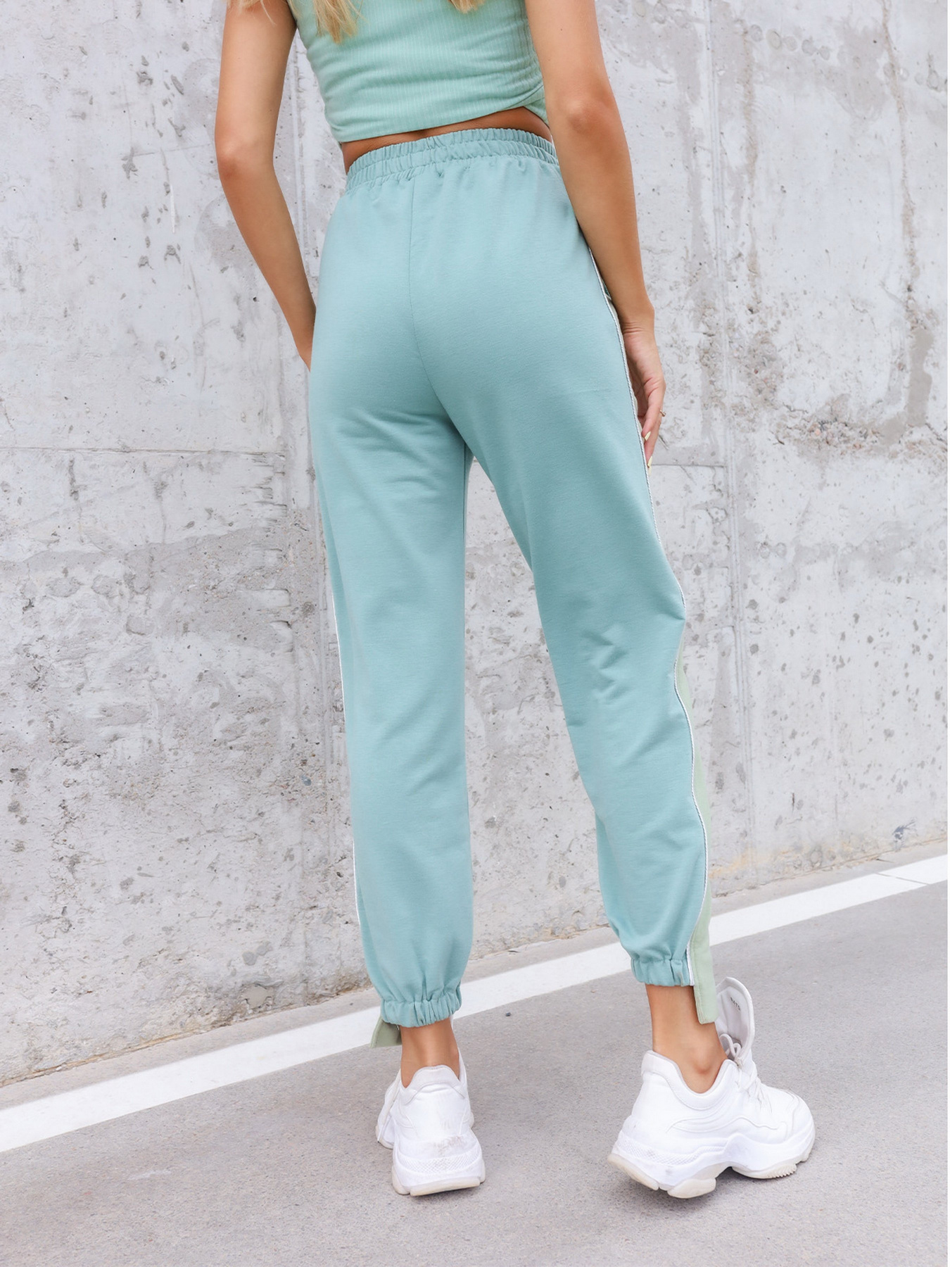 Штани ISSA Plus модель 12825_mint Фото