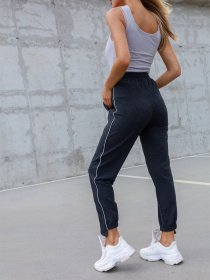 Штани ISSA Plus модель 12825_darkgray Фото