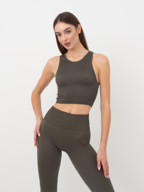 Футболки и поло Giulia Halter Top Rib модель UP-00000901 Фото