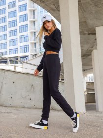 Костюми ISSA Plus модель 12844_black Фото