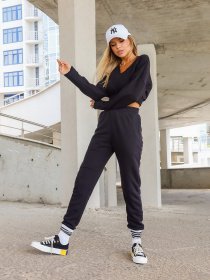 Костюми ISSA Plus модель 12844_black Фото