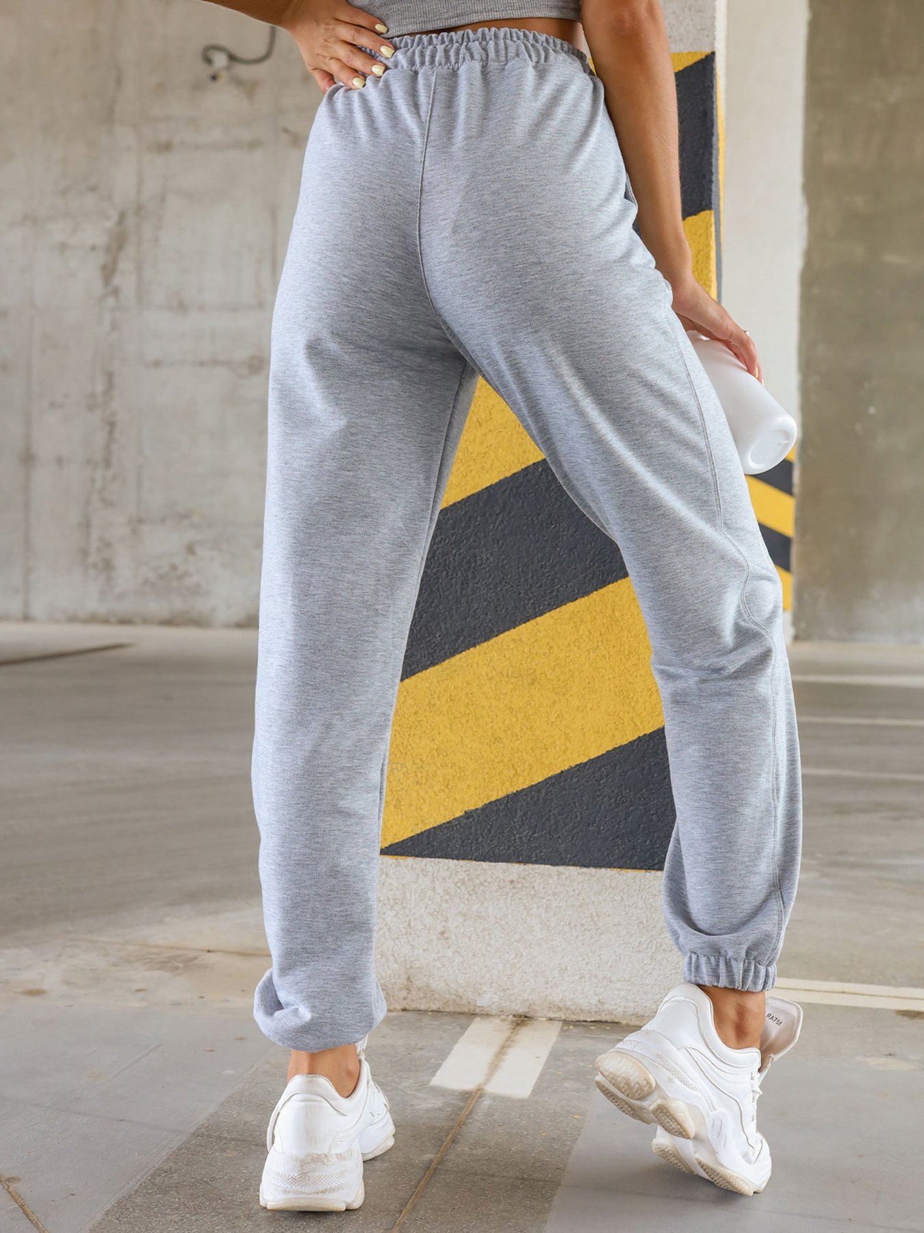Брюки ISSA Plus модель SA-306_lightgray Фото