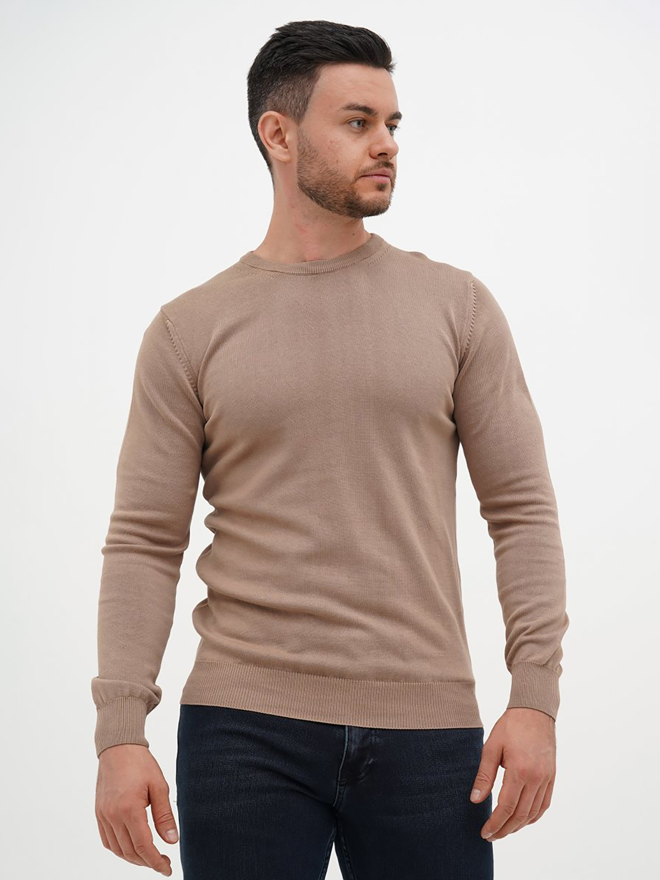 Свитры и кардиганы Trend Collection модель TC12646BeigeSVTRMN Фото