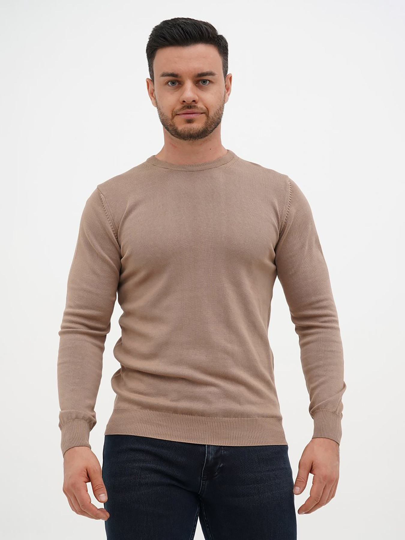 Свитры и кардиганы Trend Collection модель TC12646BeigeSVTRMN Фото