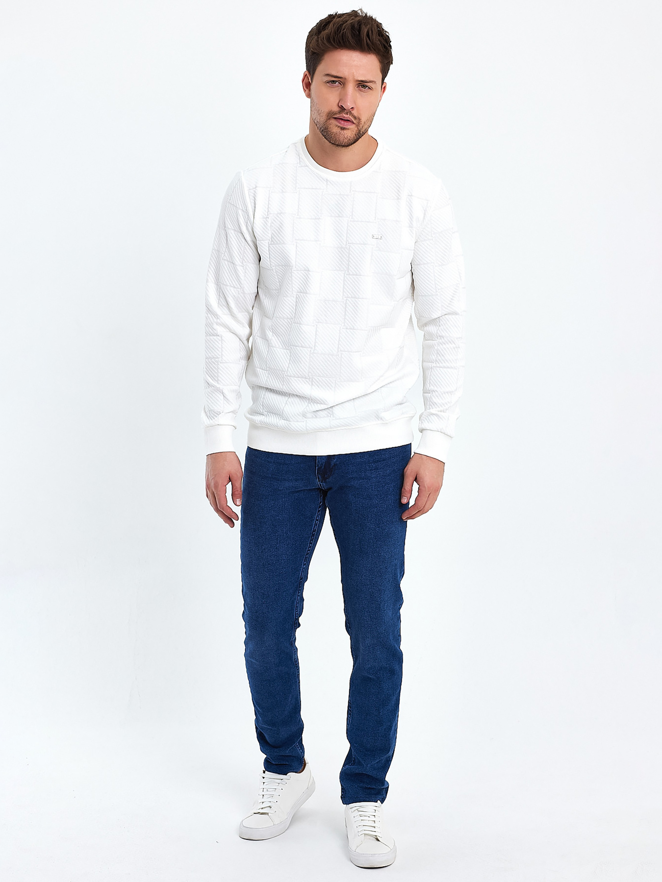 Свитры и кардиганы Trend Collection модель TC10472WhiteSVTRMN Фото