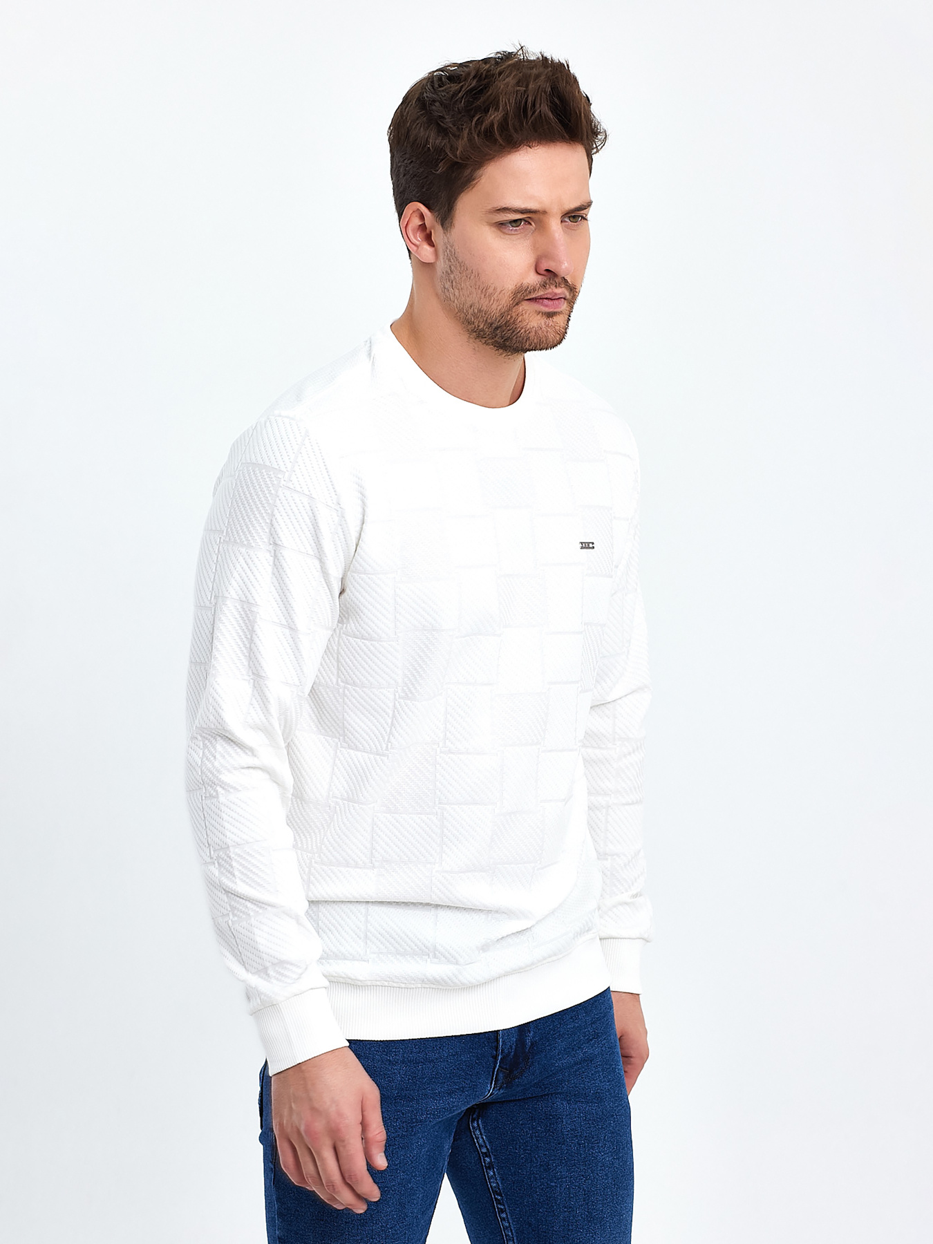 Свитры и кардиганы Trend Collection модель TC10472WhiteSVTRMN Фото