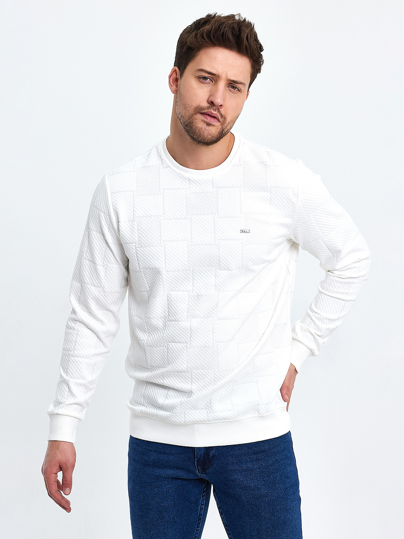 Свитры и кардиганы Trend Collection модель TC10472WhiteSVTRMN Фото