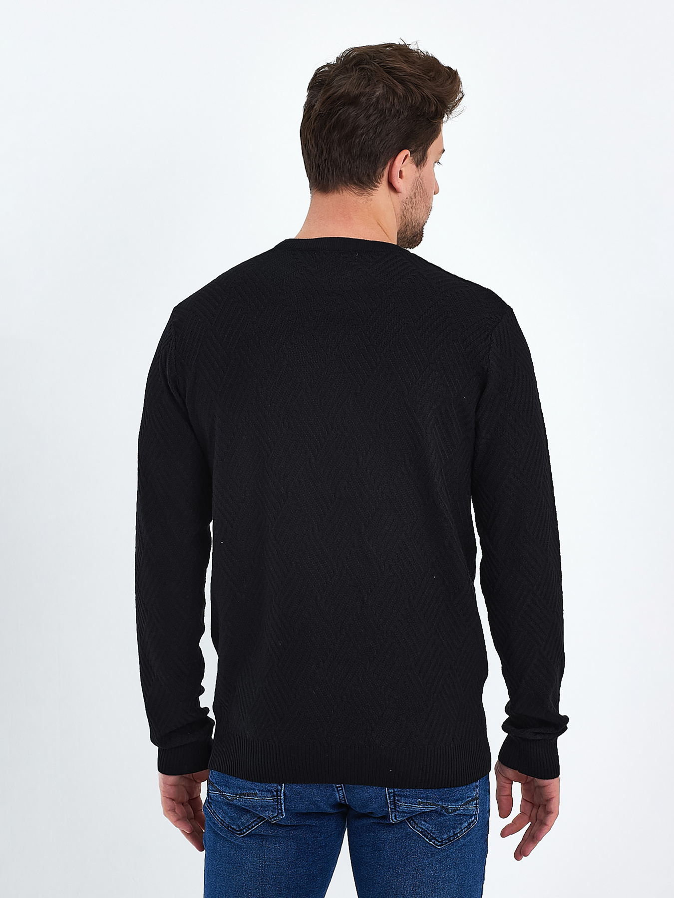 Светри та кардигани Trend Collection модель TC10395BlackSVTRMN Фото