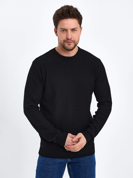 Светри та кардигани Trend Collection модель TC10395BlackSVTRMN Фото