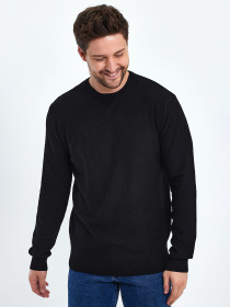 Светри та кардигани Trend Collection модель TC10395BlackSVTRMN Фото