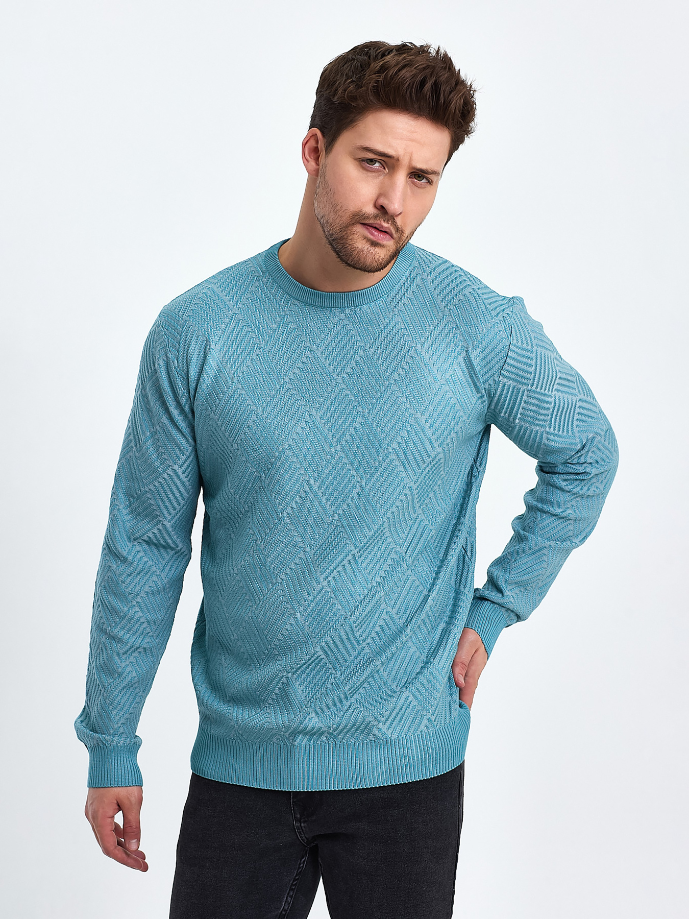 Свитры и кардиганы Trend Collection модель TC10394LightGreenSVTRMN Фото