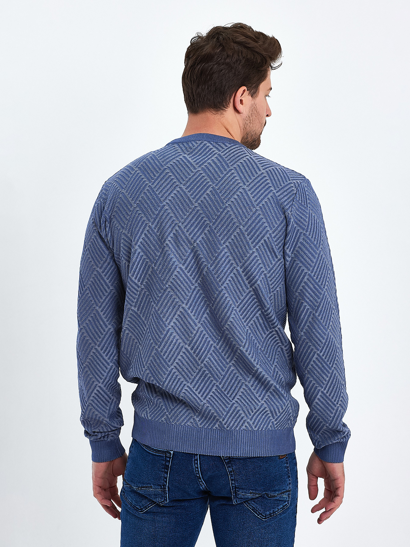 Свитры и кардиганы Trend Collection модель TC10393LightBlueSVTRMN Фото