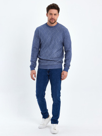 Свитры и кардиганы Trend Collection модель TC10393LightBlueSVTRMN Фото