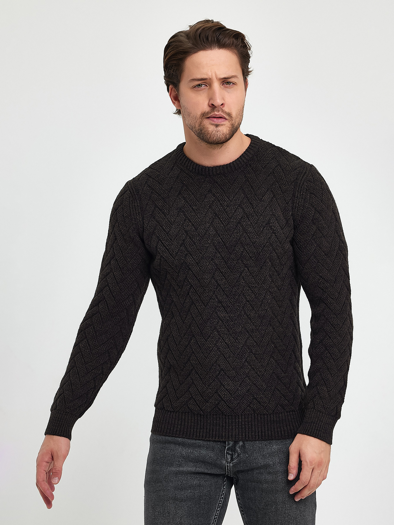 Свитры и кардиганы Trend Collection модель TC10216BlueSVTRMN Фото