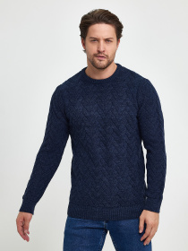 Свитры и кардиганы Trend Collection модель TC10215BlueSVTRMN Фото