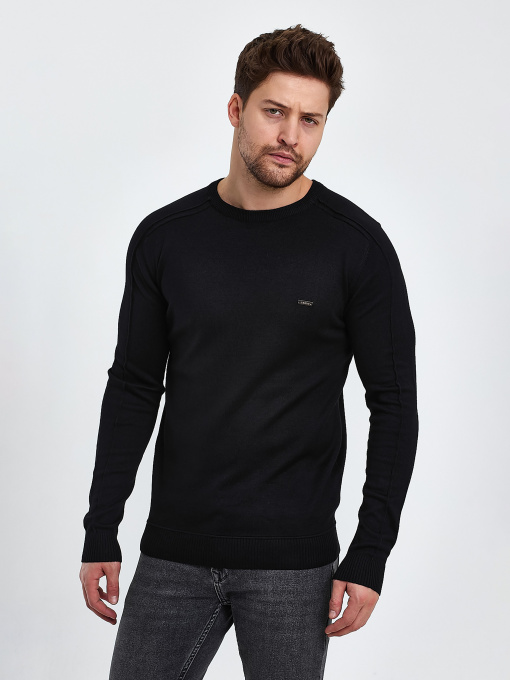 Светри та кардигани Trend Collection модель TC10167BlackSVTRMN Фото